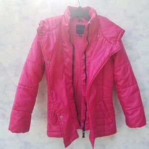 Tommy Hilfiger Pink Puffer Girls Coat XL(16)💗